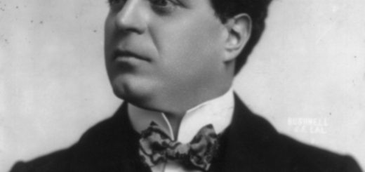 Il compositore Pietro Mascagni